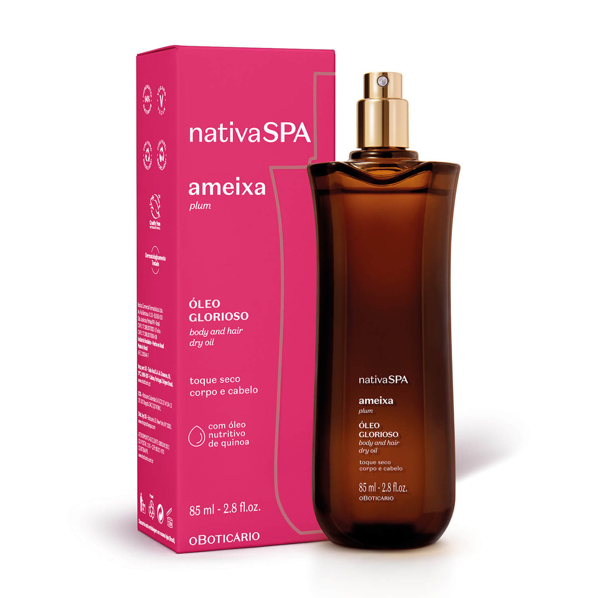 ÓLEO CORPORAL AMEIXA 85ml NSPA