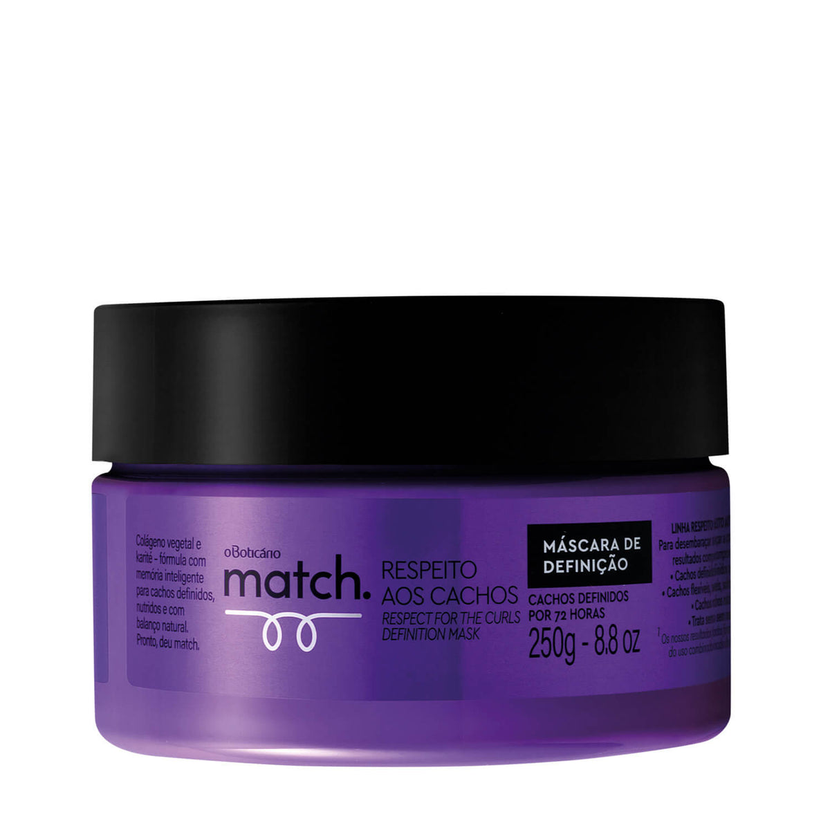 MATCH MASCARA CAPILAR RESPETO A LOS RIZOS 250G